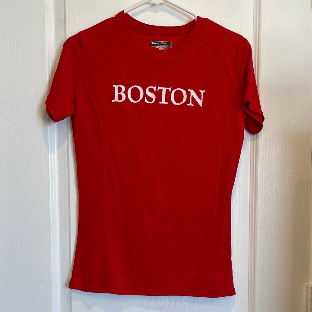 Sport-Tek Red Boston Women's Tee